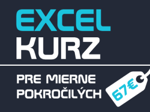 Excel mierne pokrocily